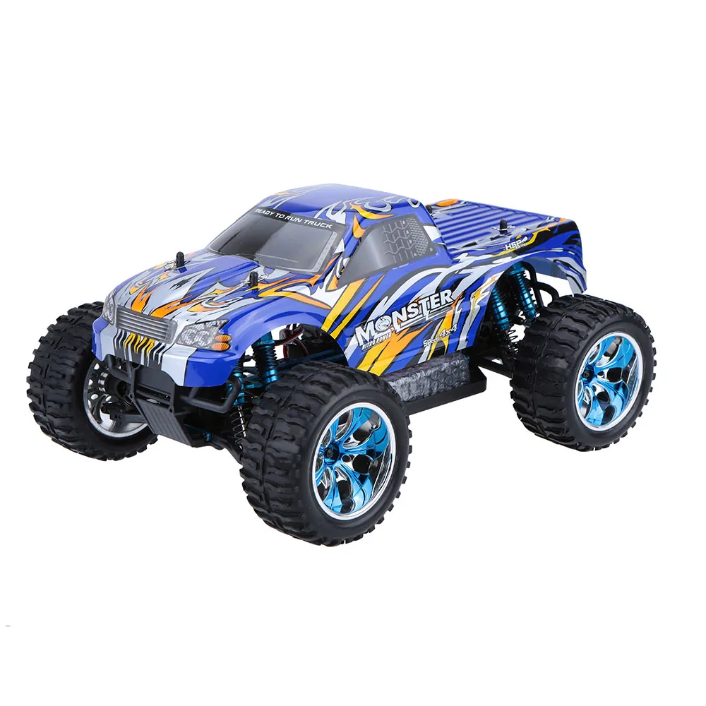 Original HSP 94111 2.4Ghz 2CH Transmitter Electronic Powered 3300KV Brushless Motor 1/10 RTR 4WD Off-road RC Car