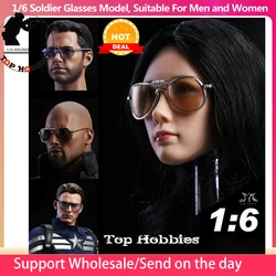 1/6 Hot Toys Mini Sunglasses Model MK47 YMtoys 1/6 Soldier Model Glasses PVC+ABS For 12