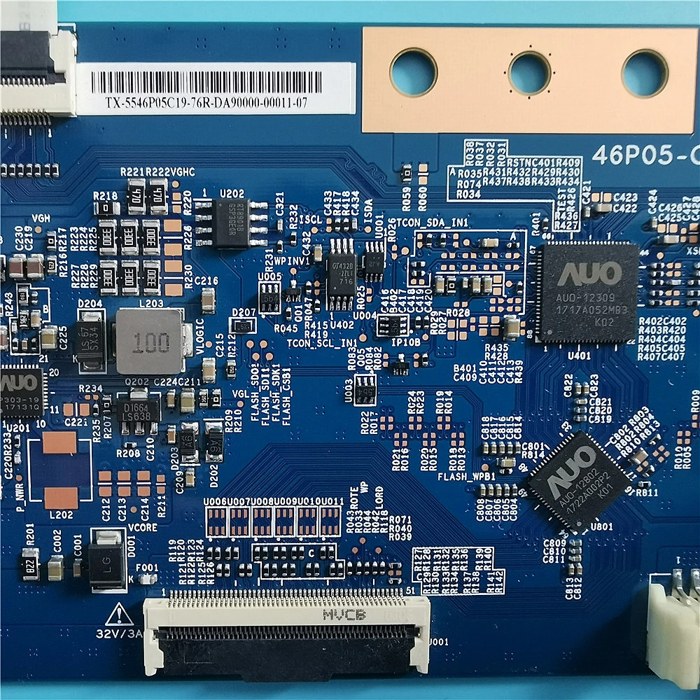 Dobrze działająca tablica logiczna zasilanie karty 46P05-C09 CTRL BD 46P05-CO9 T-CON dla LH46UHFCLBB/GO...ect.