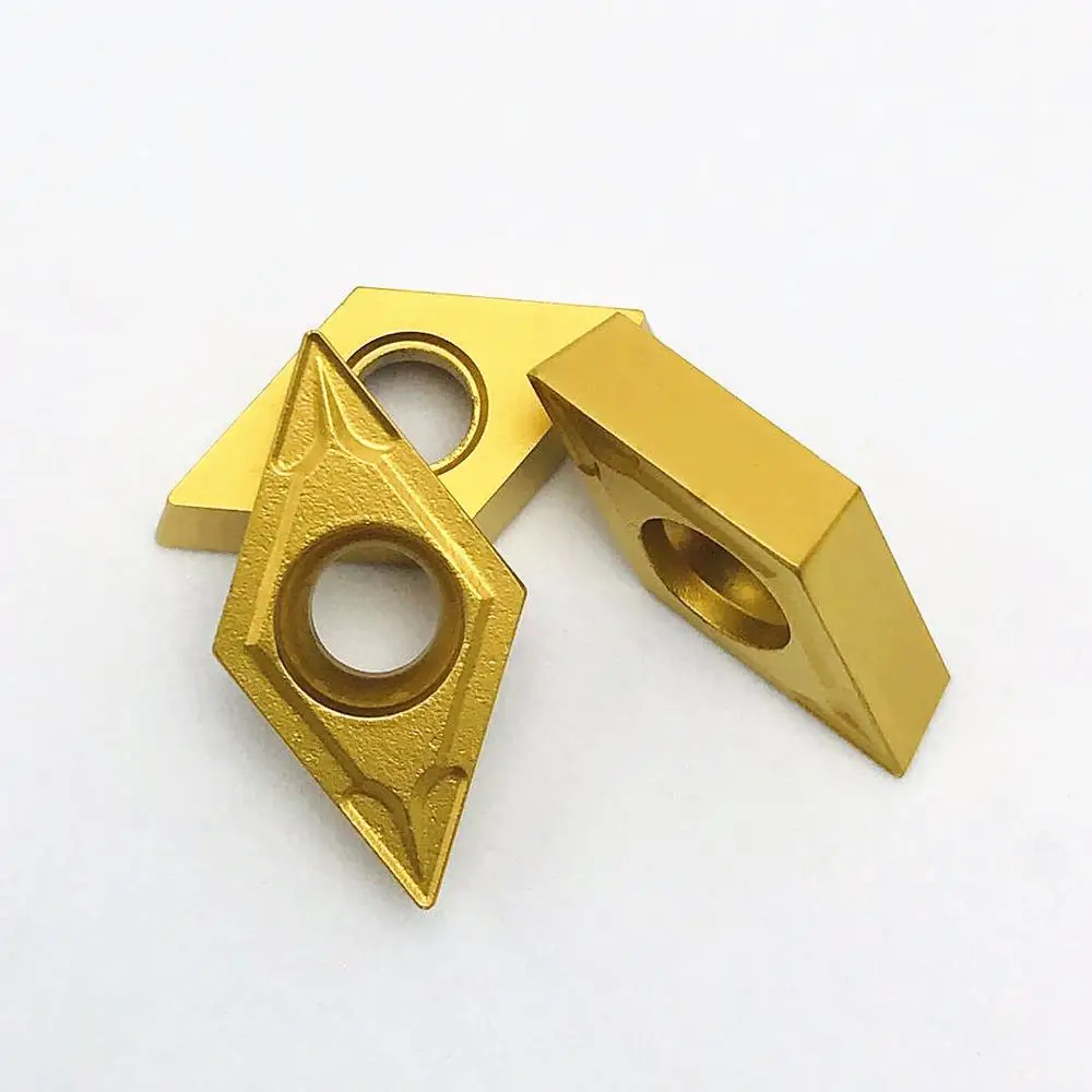 Chất lượng cao Carbide lắp DCMT11T304 VP15TF UE6020 US735 mới máy CNC Dụng cụ xay dụng cụ tiện dụng cụ cắt xe lưỡi dao