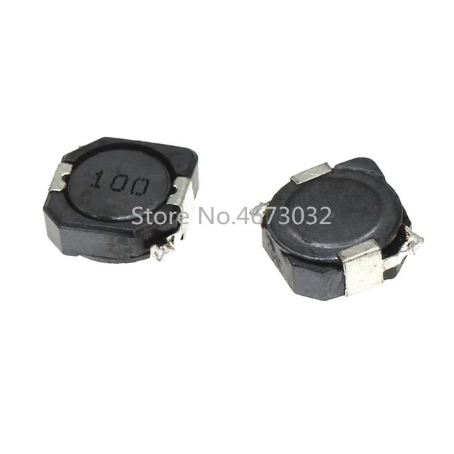 Power Inductors 10pcs lot Smd Power Inductors Cdrh104r Cd104r 10 4mm 2.2uh 3.3uh Aliexpress