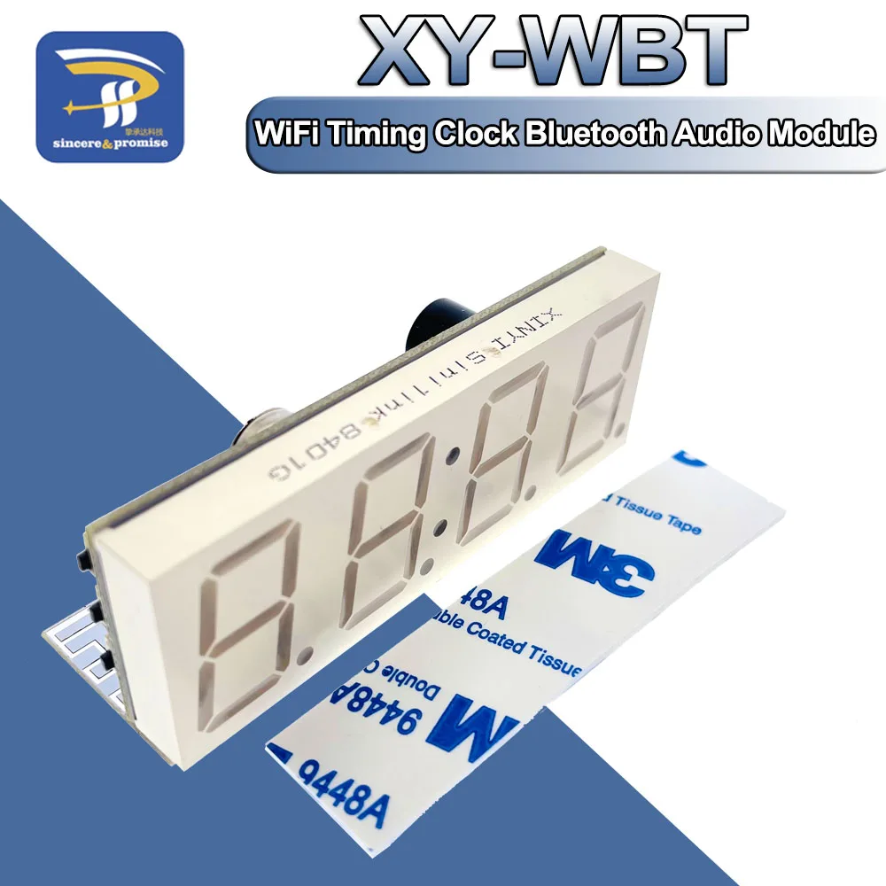 XY-WBT Bluetooth 5.0 MP3 Decoding Board Stereo Bluetooth Audio Module WiFi Timing Clock Automatic Timing With APP Control