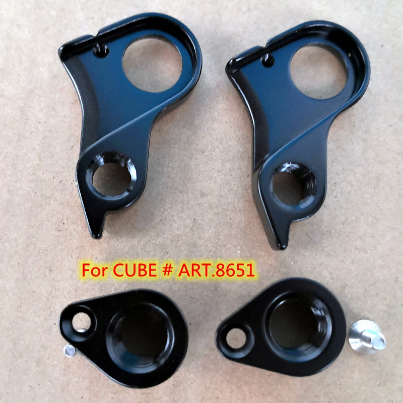 

2set Bicycle rear derailleur hanger For CUBE # ART.8651 Elite Reaction Hybrid Stereo EX Access Axial SL TWO15 Agree MECH dropout