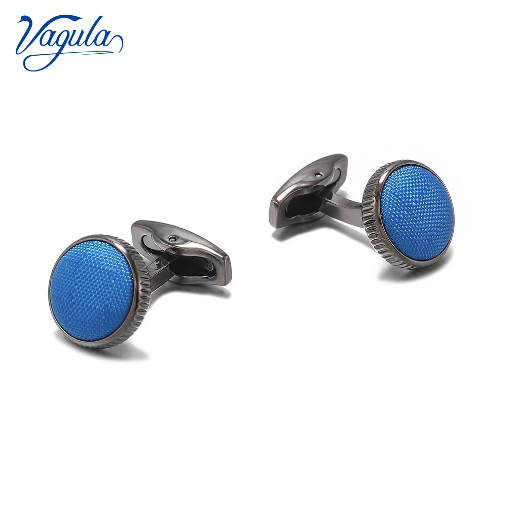 

VAGULA Black Cufflinks Excellent Cuff links Wedding gift Bonito Gemelos 835