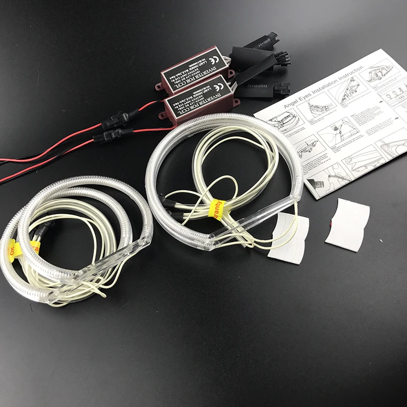 Hight Quality CCFL Angel Eyes Kit Warm White  Ring For BMW E83 X3 2003-2010  Demon Eye