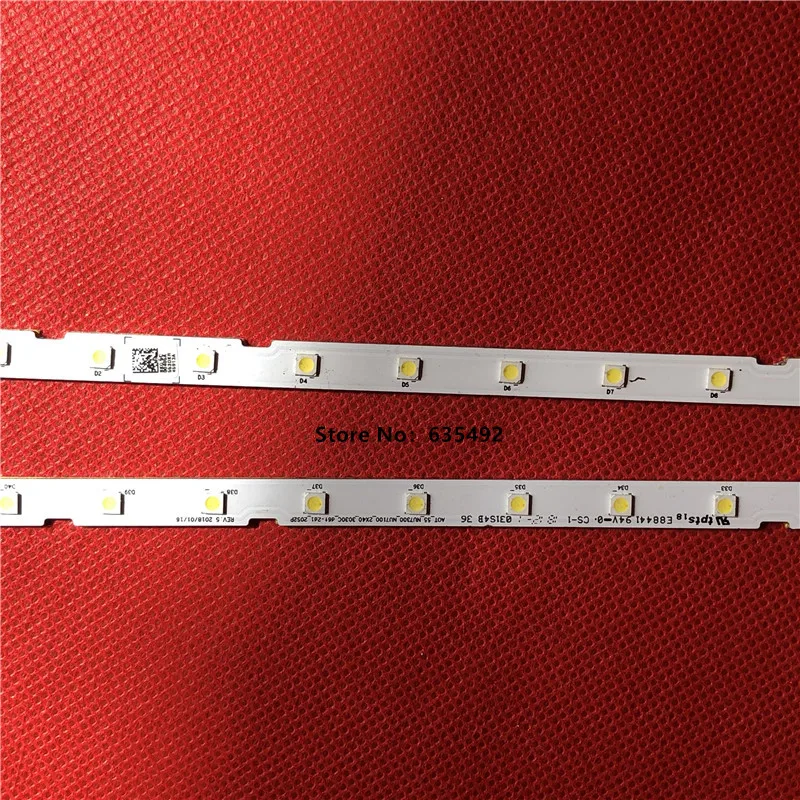 30pcs/lot LED Backlight Strip for AOT_55_NU7300_NU7100 BN96-45913A BN61-15485A UE55NU7300 UE55NU7100 UN55NU7100 UE55NU7105