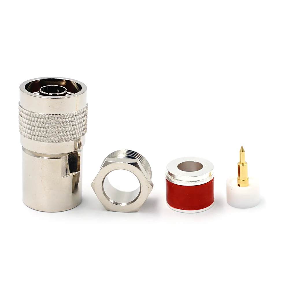 Stecker n stecker pin schraube klemme rg8 rg213 rg165 lmr400 7d-fb kabel gerade – Detail 2