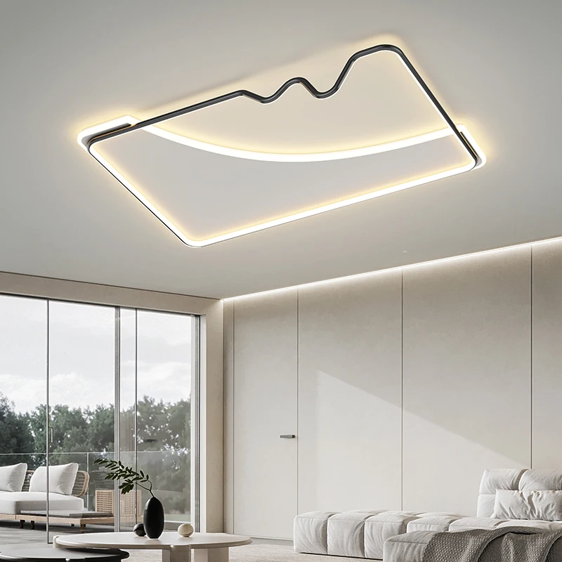 New Shape LED Ceiling Chandelier For Kitchen Dining Room Living Room Restaurant Hotel Studyroom Apartment Office Indoor Lights