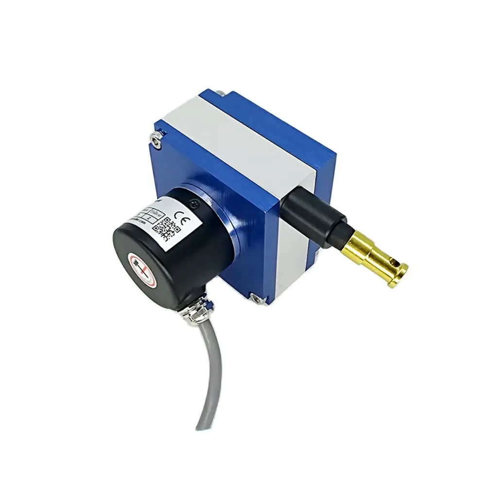 Good cable-extension transducer 1500 mm pull wire position encoder with Counter Display HB961