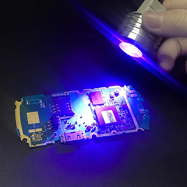 Lampa utwardzająca klej UV LED USB Światło ultrafioletowe 365nm 395nm 405nm Do naprawy telefonu z ekranem zielonej płytki drukowanej PCB Manicur paznokci