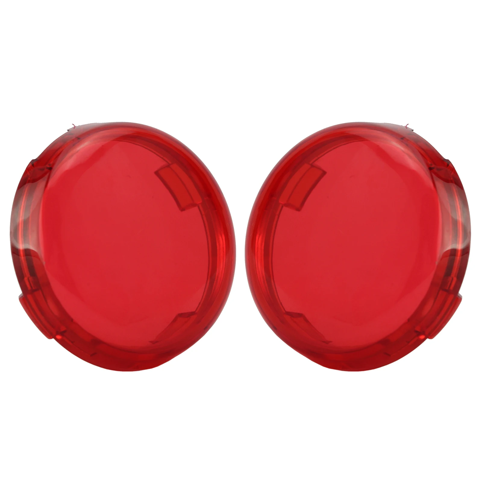 2pcs Motorcycle Turn Signal Indicator Lens Lights Cover For Harley Touring Road King Sportster 883 1200 Iron XL Softail Dyna