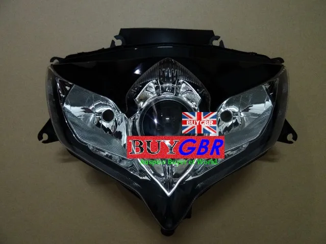 Buygbr For Suzuki GSXR600/750 K8 2008 2009 2010 08 09 10 Headlight Lamp Assembly GSXR600/750 K8 2008-2010 09