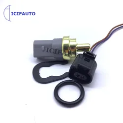 06A919501A Kühlmittel Temperatur Sensor Mit Stecker Für Skoda Audi A1 A3 A4 A5 A7 A8 Q3 Q5 Q7 R8 VW jetta Golf Passat Sitz