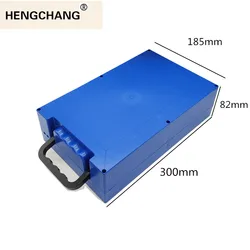 13S8P 14S8P 18650 Battery storage Box Li-Ion Cell Housing Case Holder Nickel Shell DIY EV E-Bike 12V24V36V48V without Battery