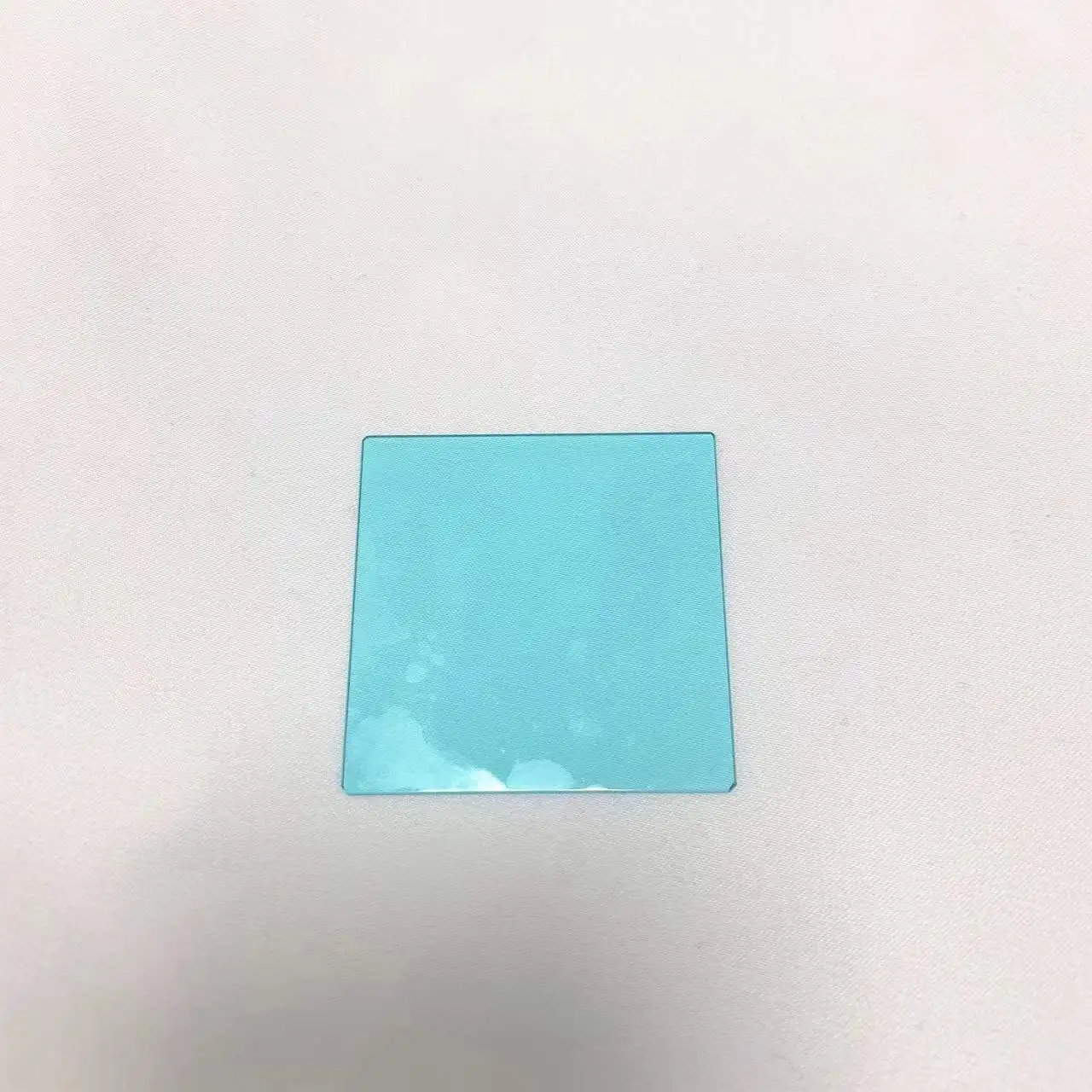 Multiple Sizes Square Visible Ray High Pass Light Blue Filter Glass Type QB10