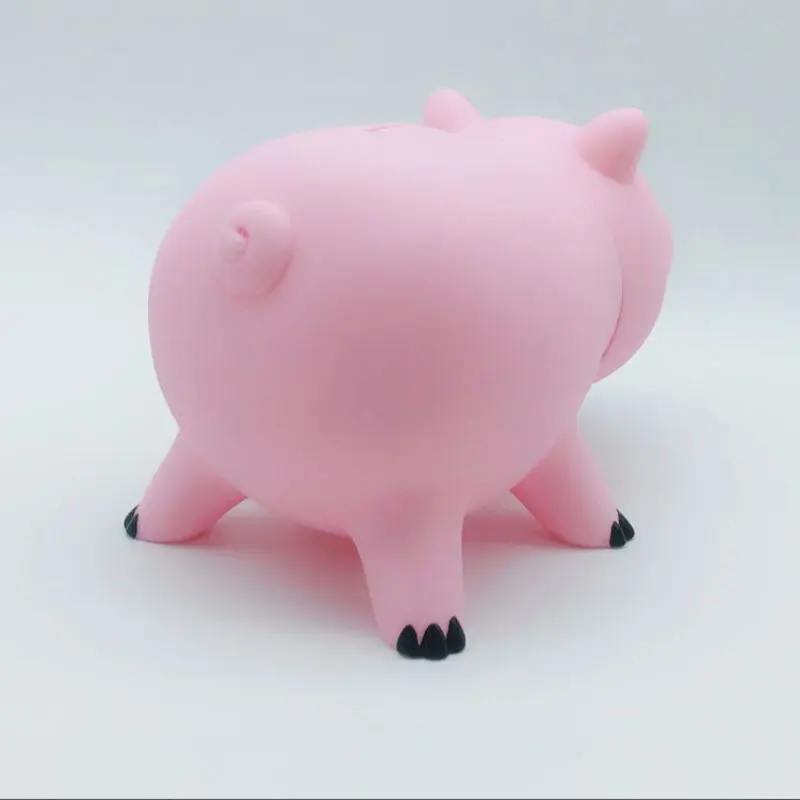 Hucha de animales bonitos, hucha de jamón y cerdo rosa, caja de dinero para monedas, Toy Story, hucha de jamón, regalo de vacaciones para niños, decoración de escritorio