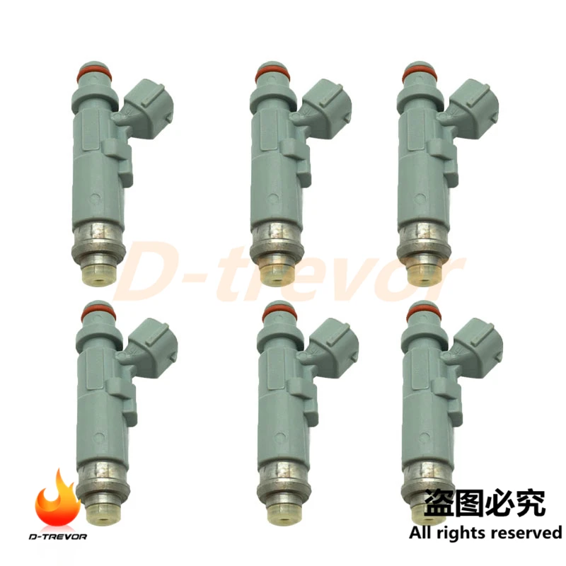 

Set of 6 OEM 23250-46070 fuel injectors nozzle for Toyota Mark2 Chaser Crown Majesta Verossa Soarer 23209-46070