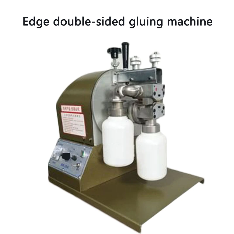 Desktop Paper Bag Edge Double-sided Gluing Machine Zipper Double-sided Gumming Machine 3mm Electric Double-sided Glue Machine