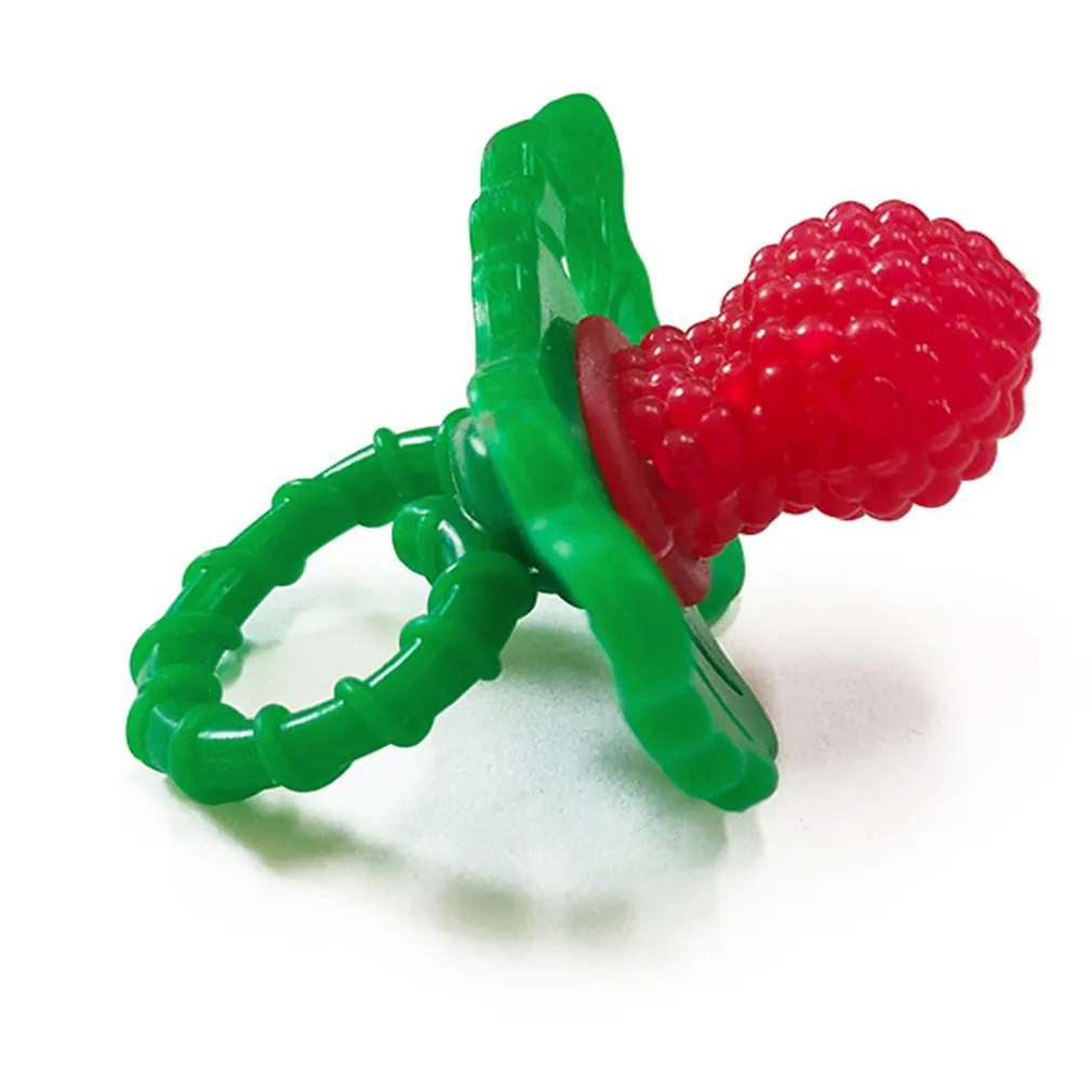 1pc Kids Soft Silicone Teether Silicone Teether For Newborns Oral Exercise Tool Portable Infant Teething Toy