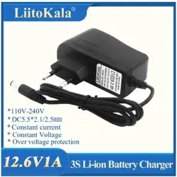 HK Liitokala  12.6V 1A  lithium polymer battery charger 12 V constant current constant voltage battery pack