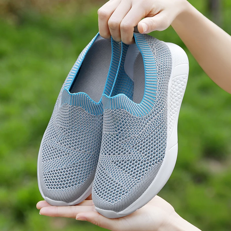 

Женские теннисные туфли, мягкие слипоны, кроссовки для фитнеса, атлетики, дышащая Спортивная обувь для бега, дешевая Женская корзина, 2021