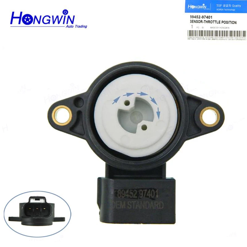 Genuine No. 89452-97401 Throttle Position Sensor TPS Sensor Fits Daihatsu Sirion M3 1.3 16V yrv M2 2005-2015 8945297401