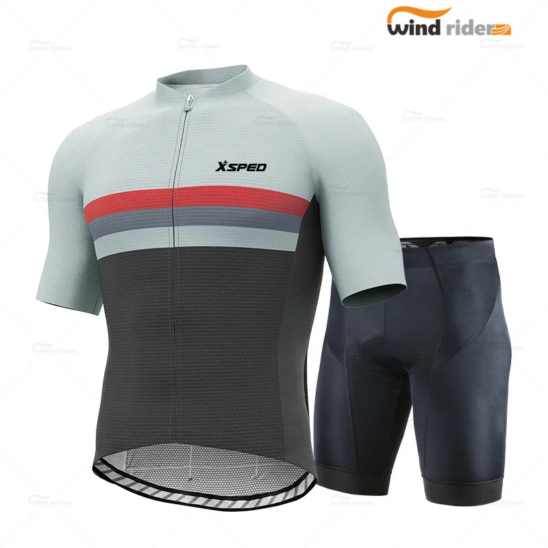 

Men's cycling jersey suit 2021 summer short-sleeved cycling jersey breathable bib suit road bike suit cycling jersey