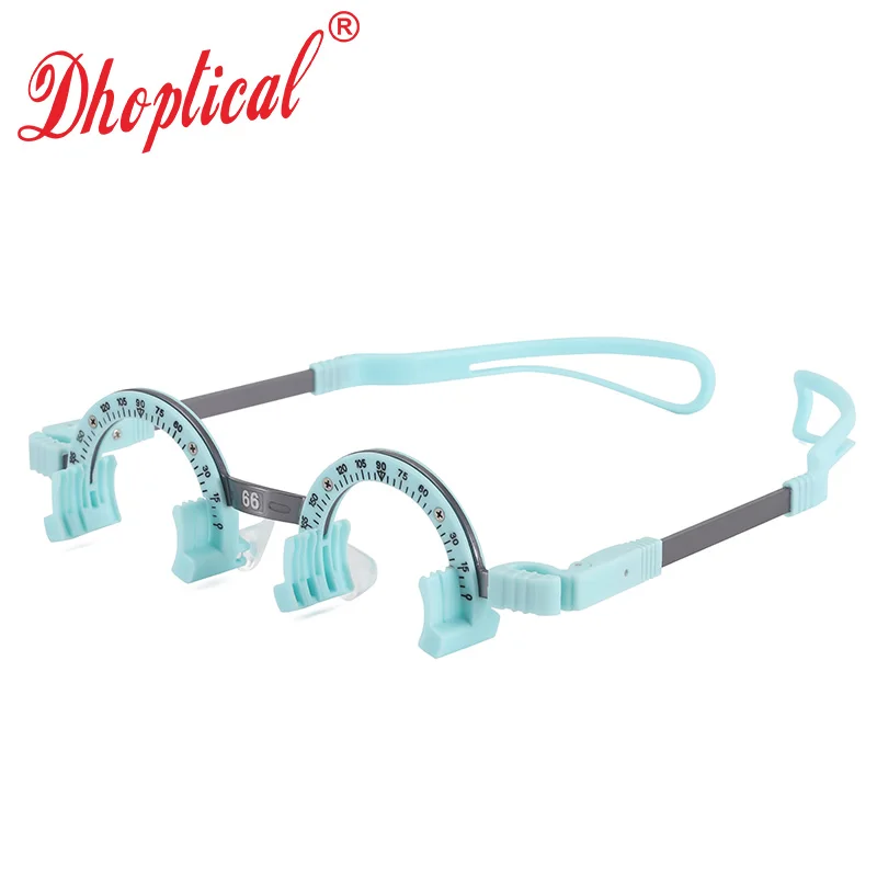 Titanium Alloy Trial Frame Half Rimless Frame Optical Use Three Lens Glasses Shop Equipment By Dhoptical