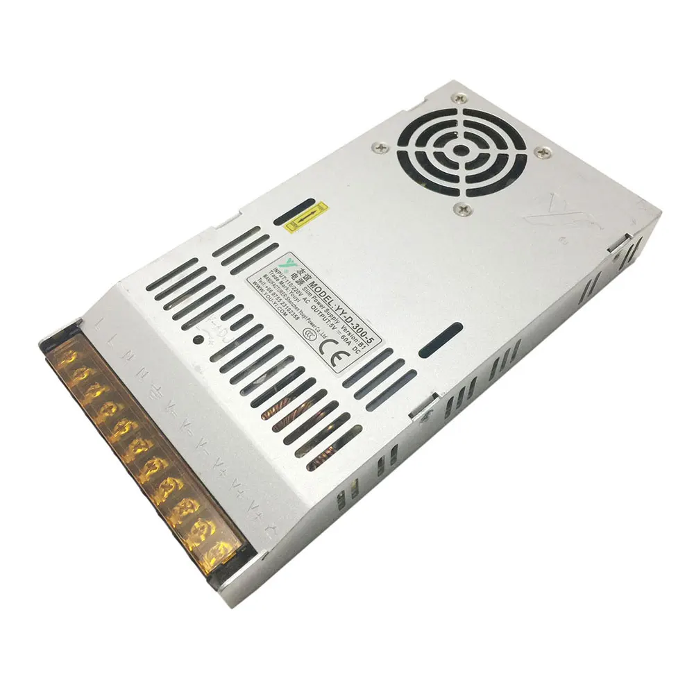 MuenLed LED Power Supply 5v60a 110V -220V comutável YY-D-300-5/Melhor Fornecedor Display LED