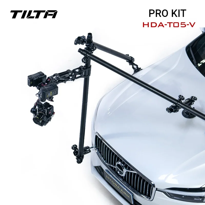 TILTA HDA-T05-V Hydra Predator Shock Absorber Arm for DJI RS RS3 Pro Car Mount System Support Rig Load 7.5kg Remote control Kit