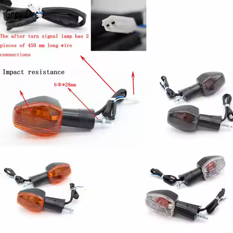 For Honda CB 400 CB400 CBR 125R 900RR 1100XX RVT1000R RC51 VTR1000 SP-1 VTEC III CE certification Rear Turn Lamp