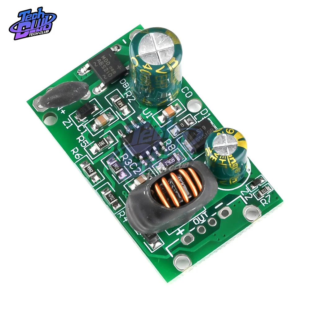 

DC-DC 9V-90V Non-isolated Step-down Module Output 12V2A with Reverse Connection Protection for Car Power Supply Battery Charge