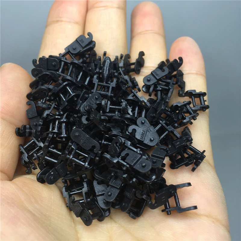 

100-500Pcs/lot High-Tech Parts Bulk Chain Link Gear Tank Track Tread Motorcycle Train Caterpillars 3711 Building Blocks Bricks