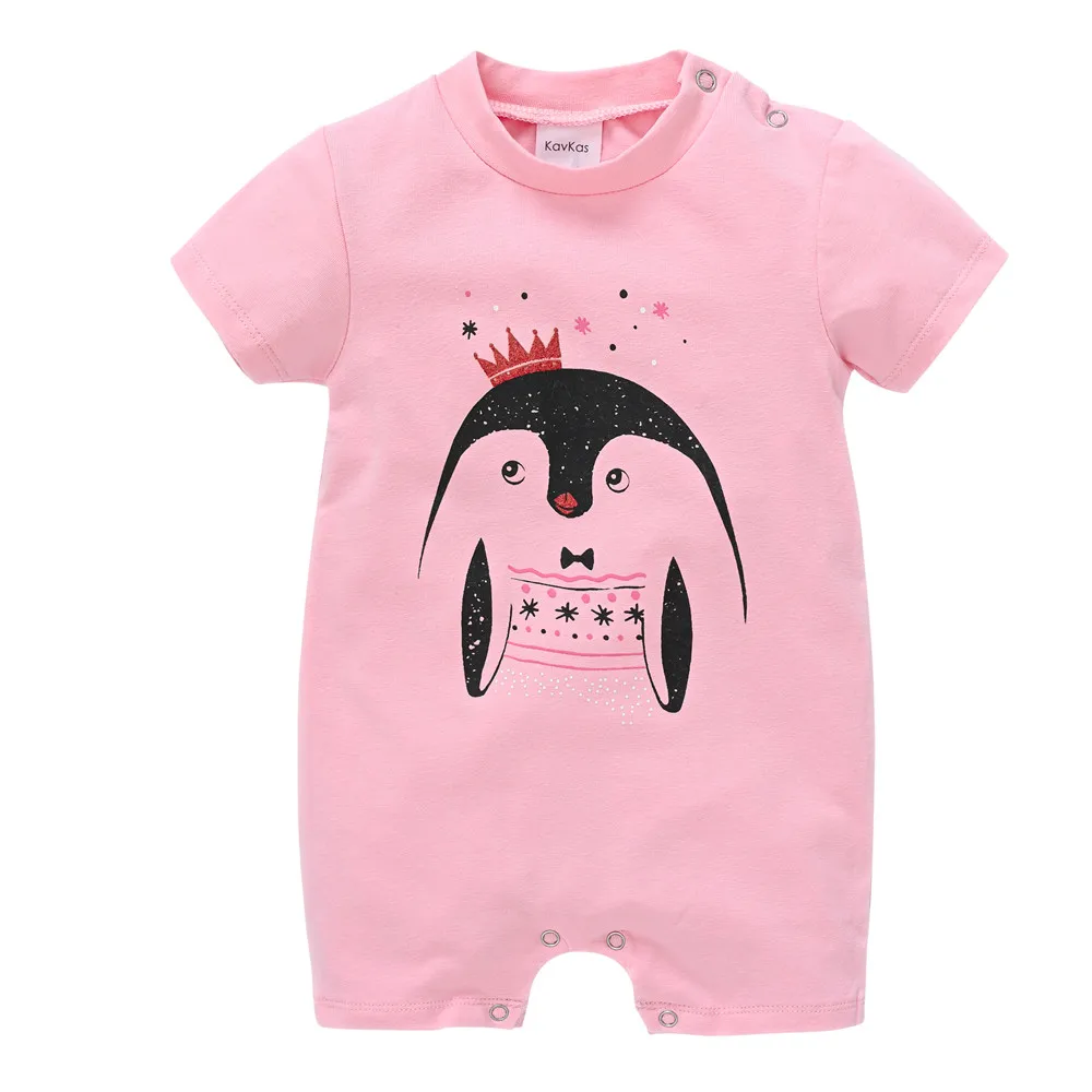 

2021 Cotton Baby Short Sleeve Romper Baby One Piece Clothing Summer Unisex Newborn Clothes Infant Baby Girl Boy Jumpsuits