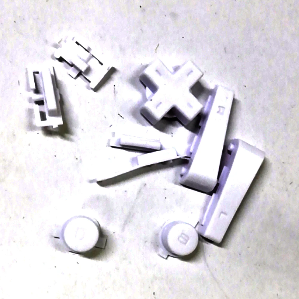 10 Sets a lots LRMGB Full Button Set D-Pad Keyboard For G-B-M Console Button Shell Keys Spare Parts