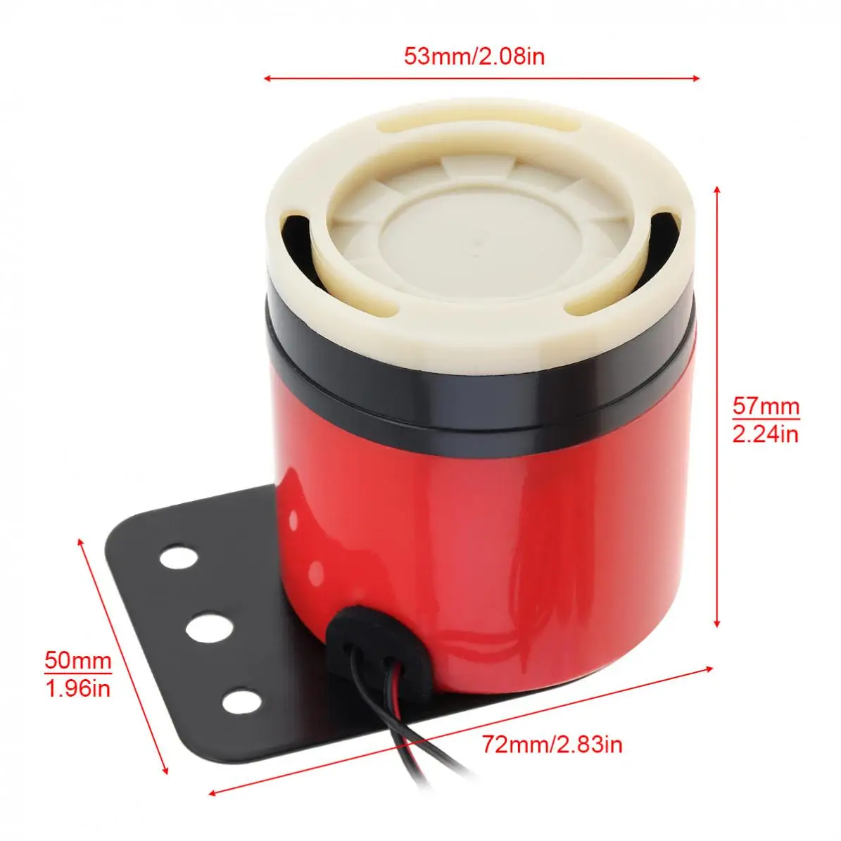 12V - 24V Reverse Accessories Beeper Horn Vehicle Auto Warning Back Up Car Reversing Alarm Speaker Buzzer Siren
