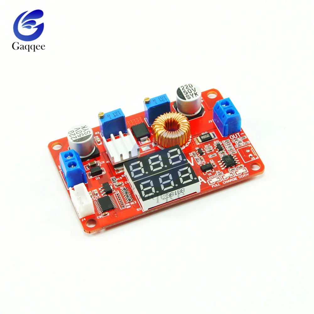 5A 75W Constant Current Voltage Regulated Converter Power Supply Adjustable Step-down Module DC 5-35V