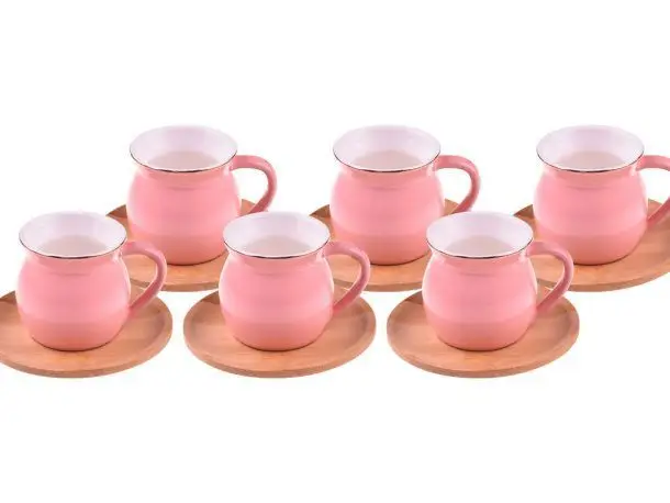 DOLBOVI Bambum Say Hi 6 Pesonality coffee cup Kit Pink mug кружка coffee cup cup