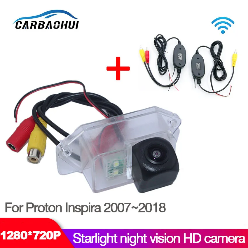 

Car wireless Rear View Camera For Proton Inspira 2007~2018 CCD HD Night Vision Waterproof + high quality