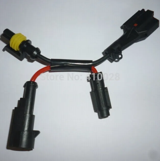 worldgolden 2/5/30/100/500PCS AUTO HID xenon ballast - small KET Adaptors HID bulb Connector cable base adaptors socket