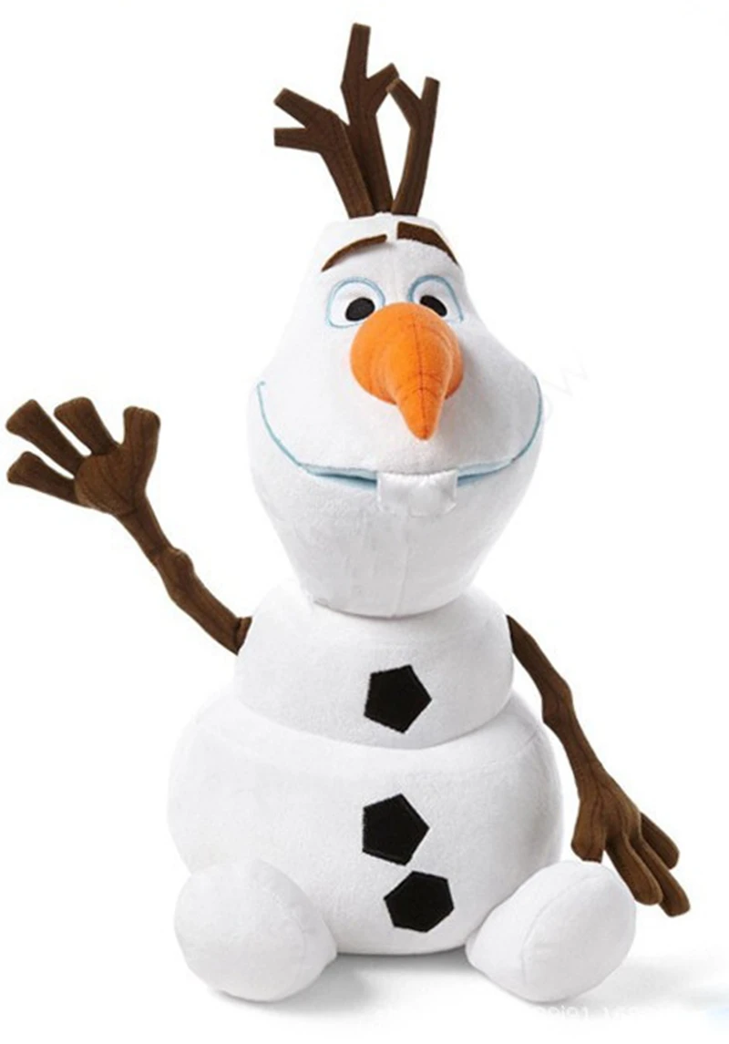 Cute Disney Frozen Snowman Olaf Fire Spirit Salamander Plush Toys Stuffed Doll Soft Animals For Kids Christmas Toy Gifts