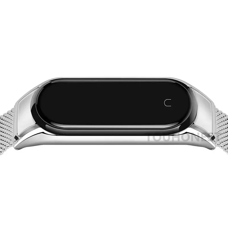 For Xiaomi Mi Band 6 5 Mi 4 3 Strap Milanese Metal Bracelet Stainless Steel band for Mi Band 4 3 mi 5 mi 6 Strap Wristbands