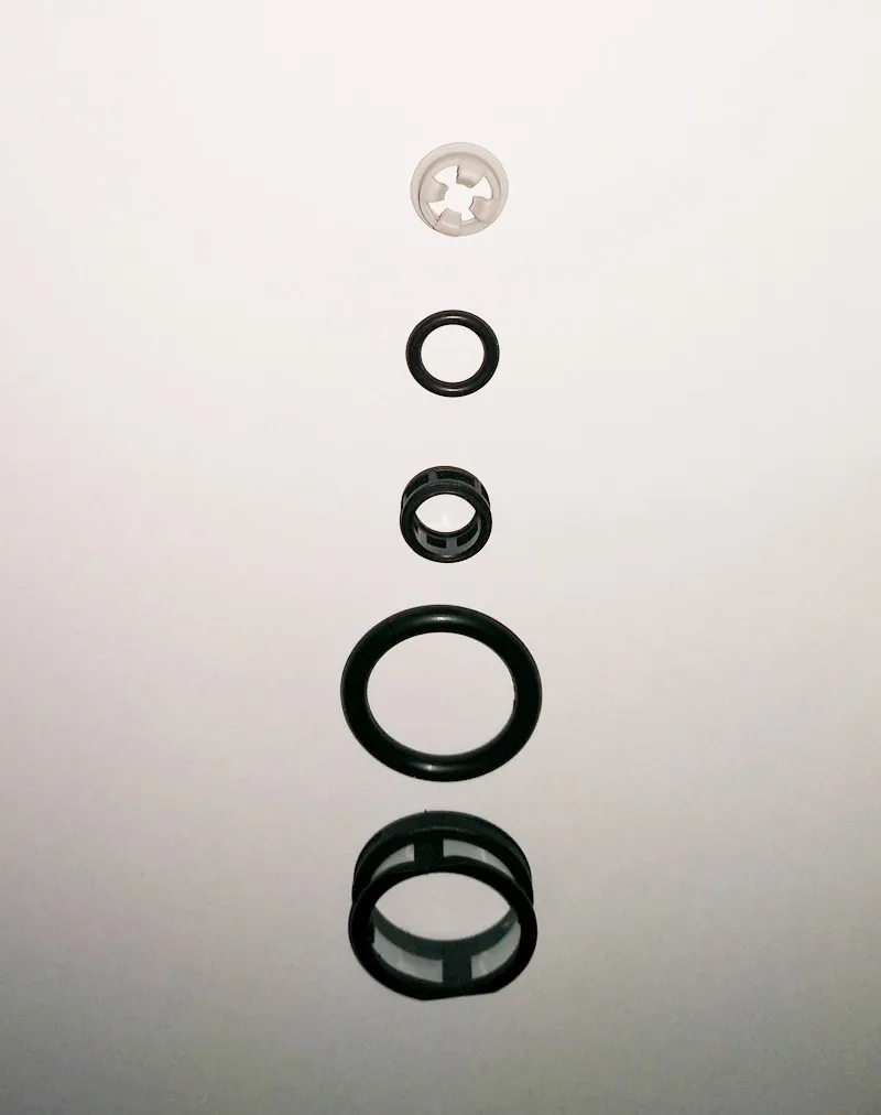Auto part  fuel injector rebuild kits for Nissan SR20 oem 16600-53J00 rubber o ring filter pintle cap  AY-RK038 with 10SETS