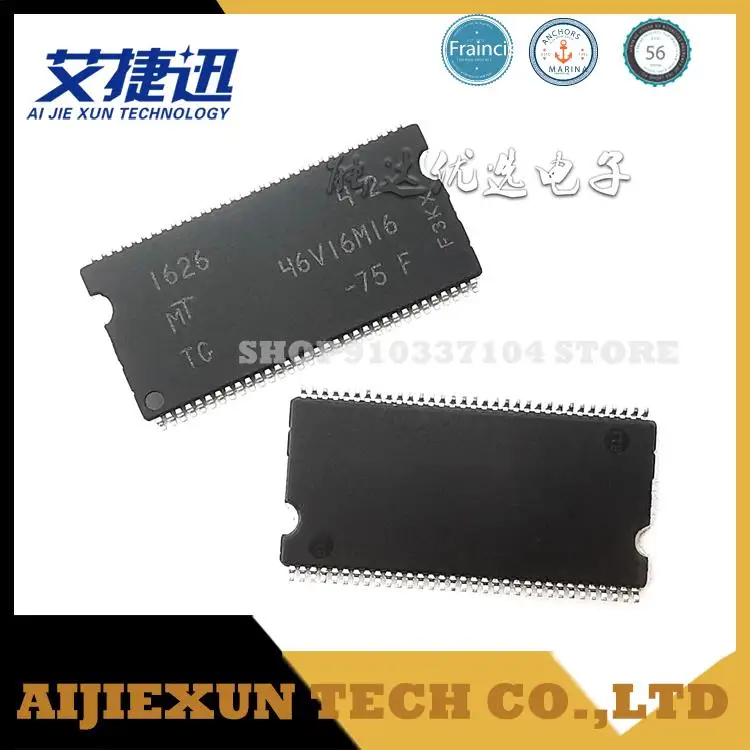 10pcs/lot MT46V16M16TG-75:F MT46V16M16TG flash TSOP66 Memory IC CHIPS NEW AND ORIGIANL