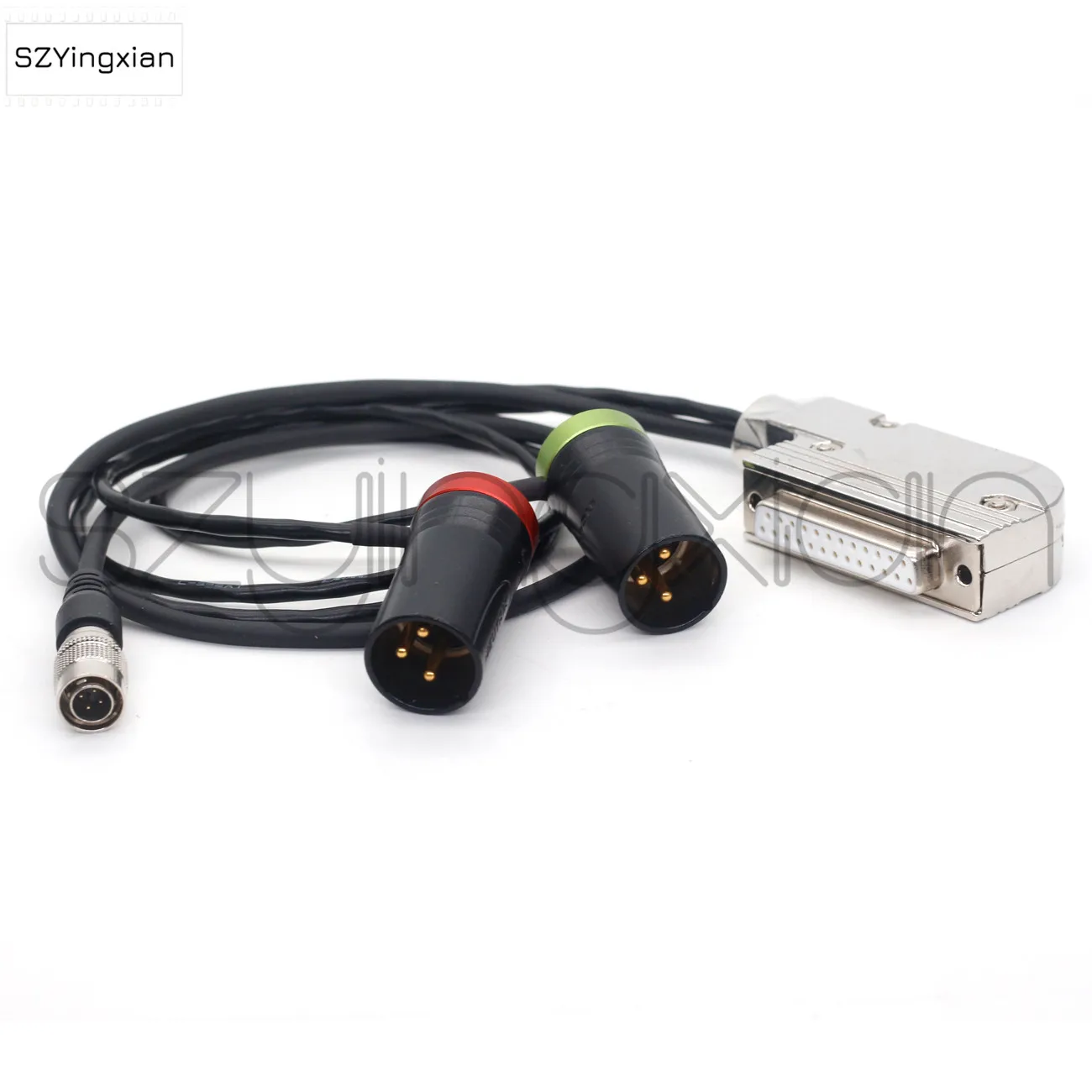 Imagem -04 - Audio Ltd Receptor Db25 Áudio para Xlr Pinos Hirose Cabo de Alimentação de Pinos Lectrosonics Wisycom Sennheiser