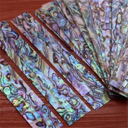 3pcs 12X2cm Strip Natural Abalone Shell Diy Handmade Gift Hoop Luxury Real Women