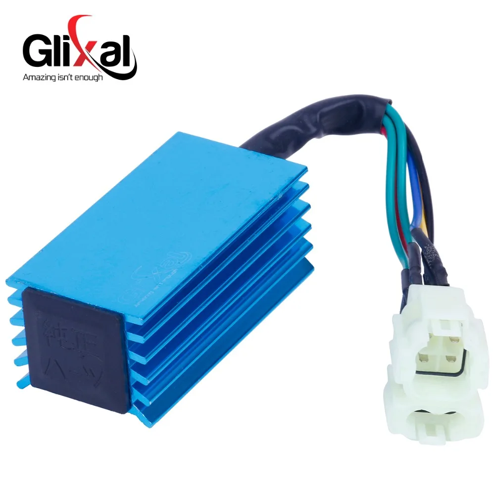 Glixal High Performance Racing AC Fired CDI for GY6 50cc 125cc 150cc Chinese Scooter Moped ATV Go Kart Quad 139QMB 152QMI 157QMJ