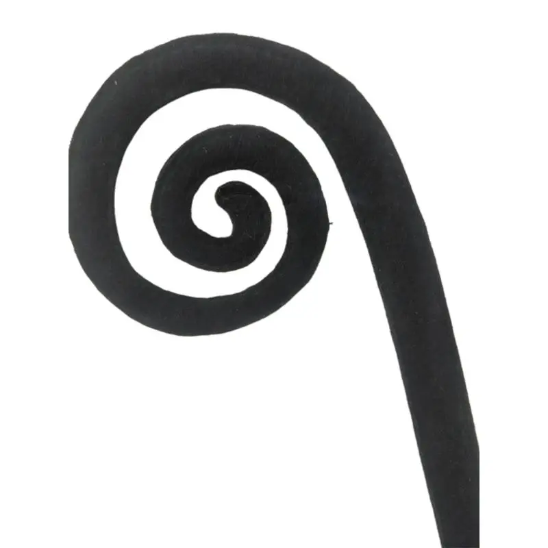 Adult Kids Long Ant Antenna Headband Insect Bug Black Velvet Hair Hoop Halloween