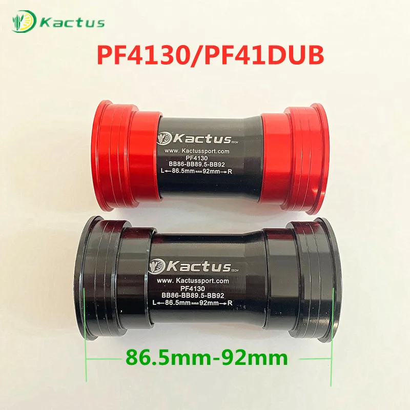 KACTUS Ceramic Bearing Bicycle Bottom Brackets PF4130 PF41DUB for SRAM DUB BB86 30mm Axis Road MTB Press Fit BB Bike Axis Parts