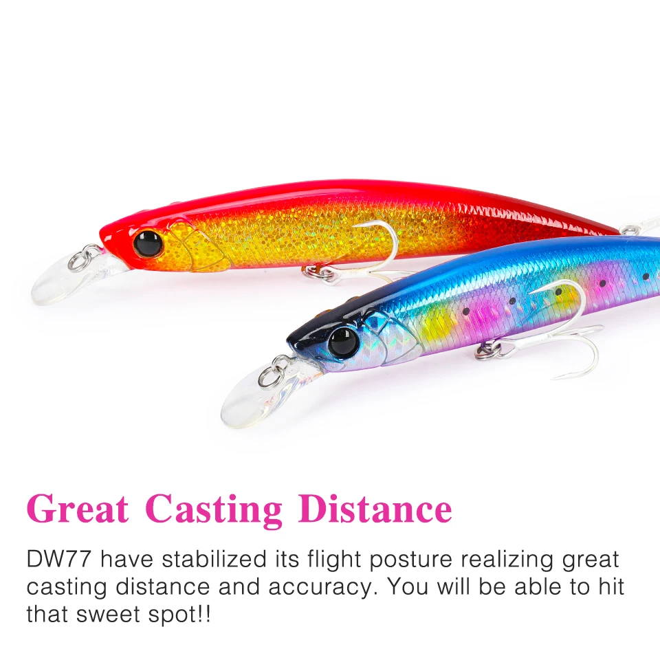 Tsurinoya Intruder 110S – Minnow hundible 110mm para lubina - imagen 4